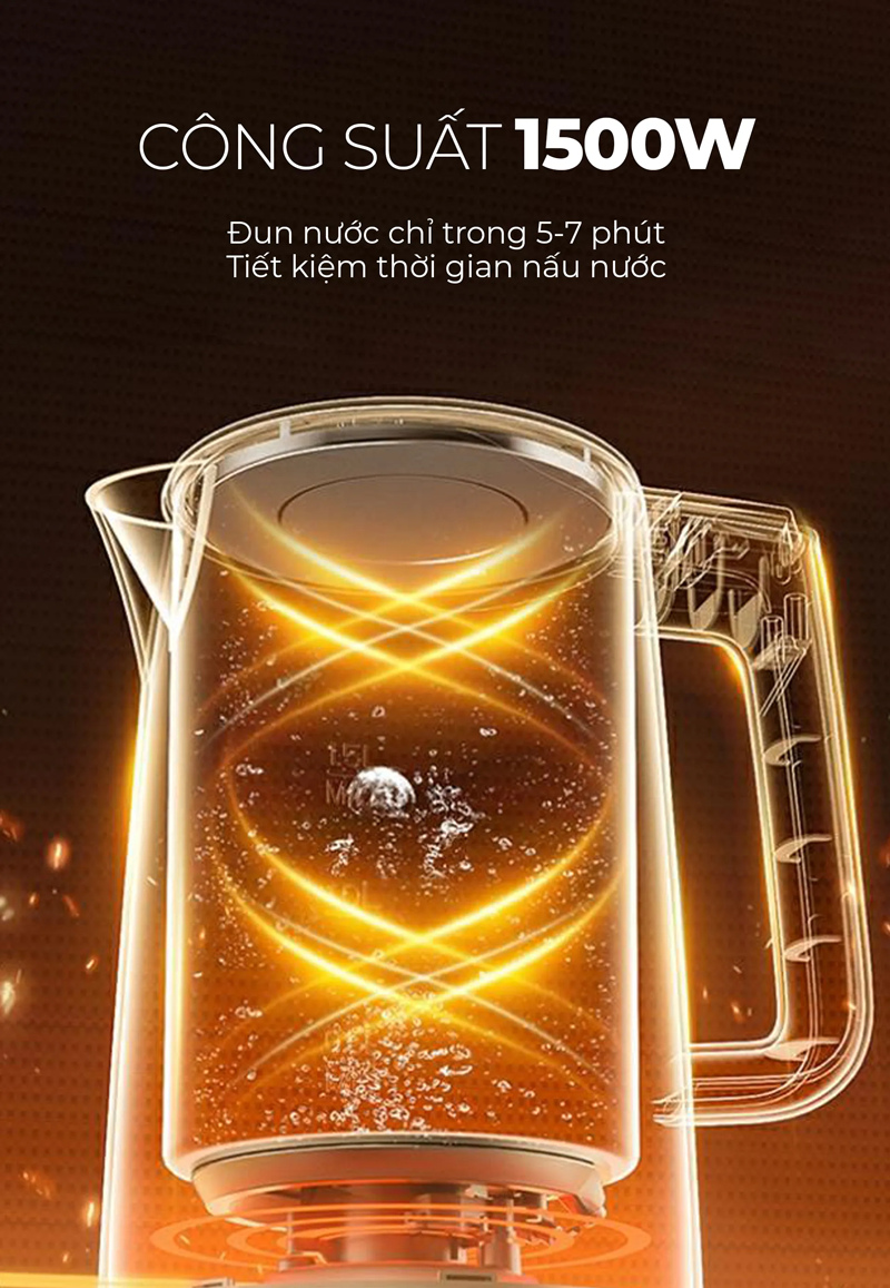 Bình Đun Magic A-072 1.8 Lít 1