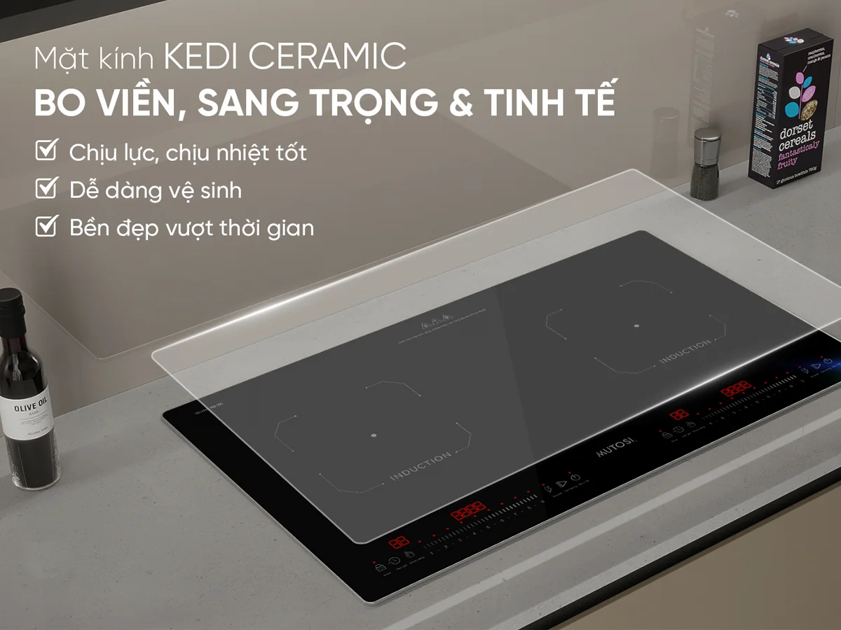 Bếp Từ Đôi Mutosi MI-36 7