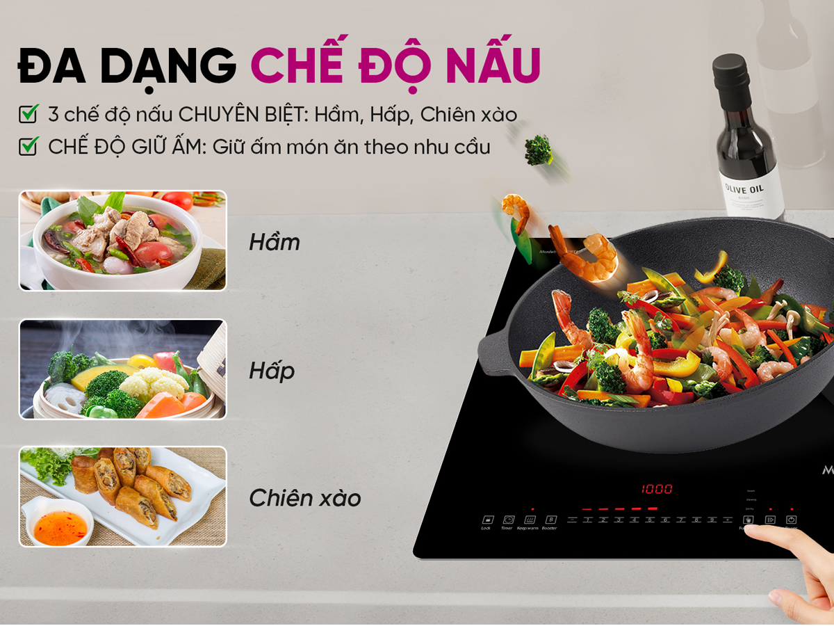 Bếp Từ Đôi Mutosi MI-68TL - Xuất Xứ Thái Lan 13