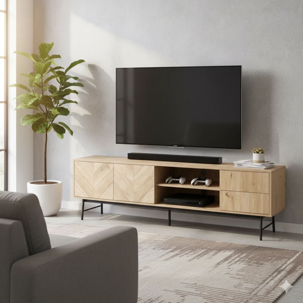 Tủ Tivi YSL-VTF-05 Nâu nhạt