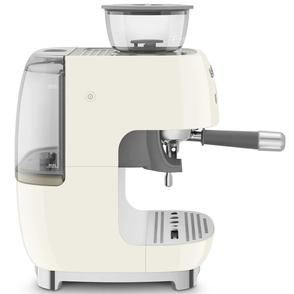 Máy Pha Cà Phê Tích Hợp Xay Smeg EGF03CREU Màu Kem 4
