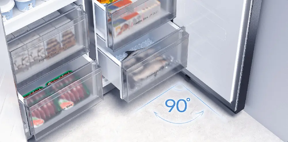 Tủ Lạnh Xiaomi Inverter 510 Lít Mijia Cross Door VN 6