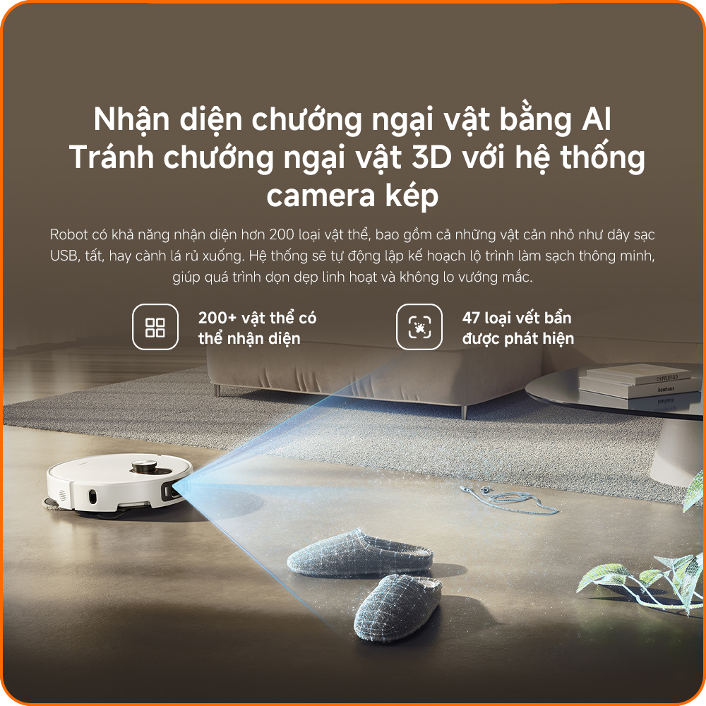 Robot Hút Bụi Lau Nhà Xiaomi Vacuum 5 Pro (BHR07WFEU) 13