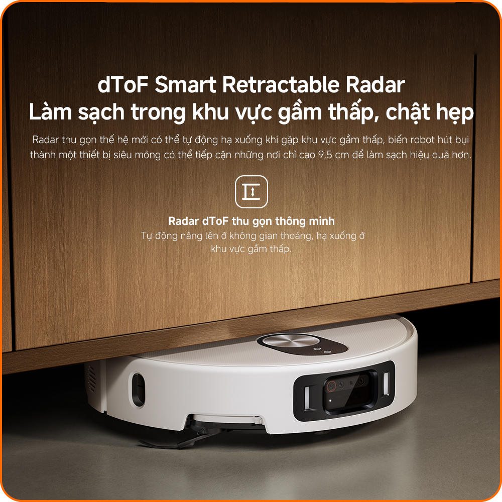 Robot Hút Bụi Lau Nhà Xiaomi Vacuum 5 Pro (BHR07WFEU) 14