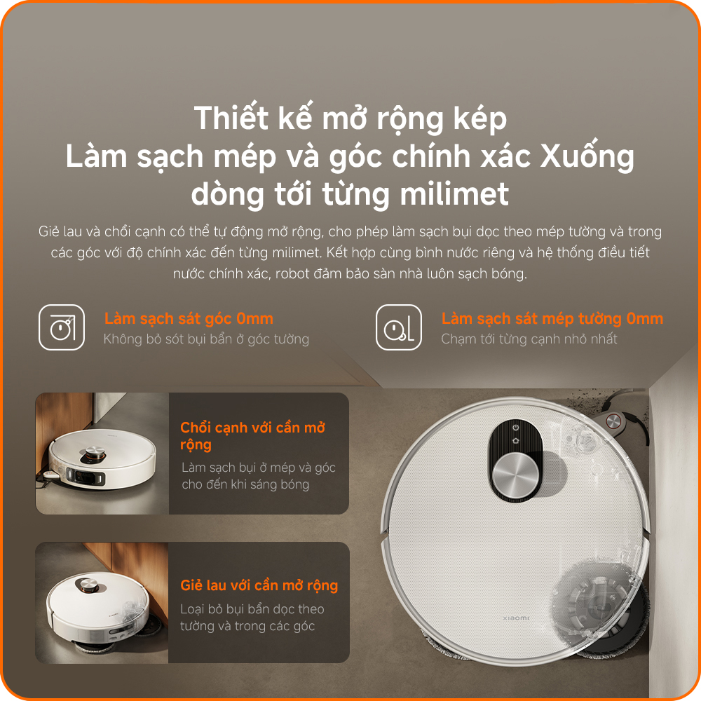 Robot Hút Bụi Lau Nhà Xiaomi Vacuum 5 Pro (BHR07WFEU) 15