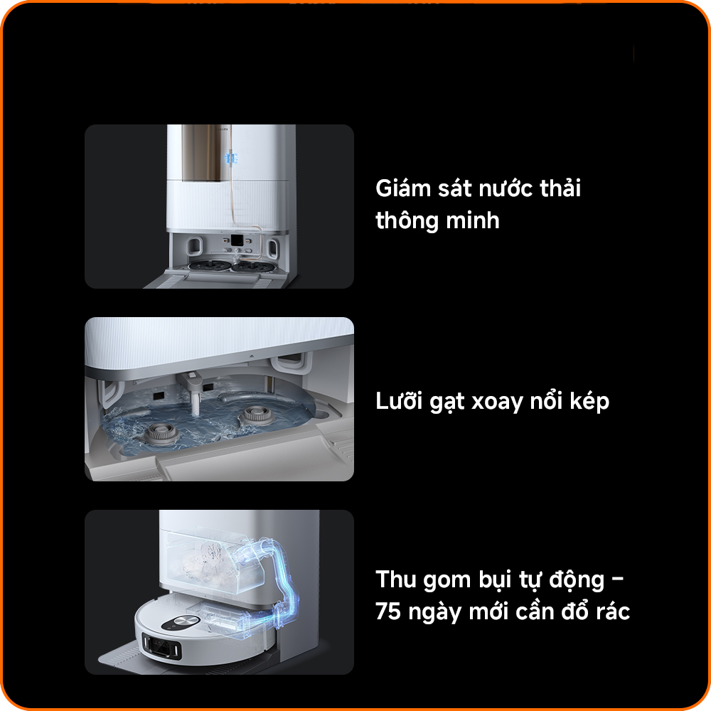 Robot Hút Bụi Lau Nhà Xiaomi Vacuum 5 Pro (BHR07WFEU) 19