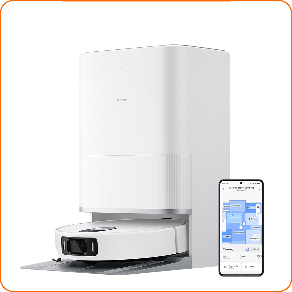 Robot Hút Bụi Lau Nhà Xiaomi Vacuum 5 Pro (BHR07WFEU) 20