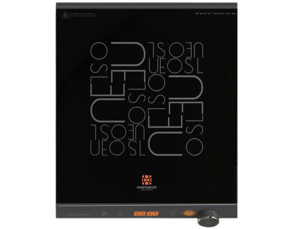 Bếp Điện Từ Đơn Kèm Nồi Lẩu Hawonkoo SEOUL-CEH-108-INVERTER-GR