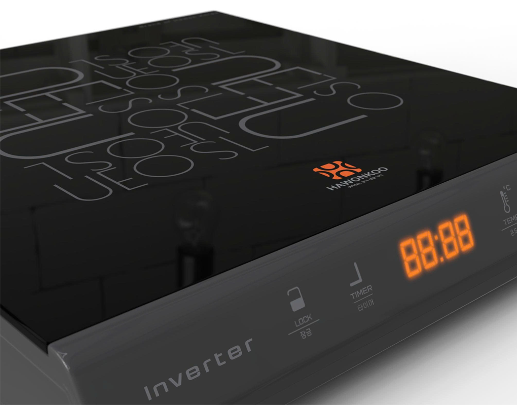 Bếp Điện Từ Đơn Kèm Nồi Lẩu Hawonkoo SEOUL-CEH-108-INVERTER-GR 4