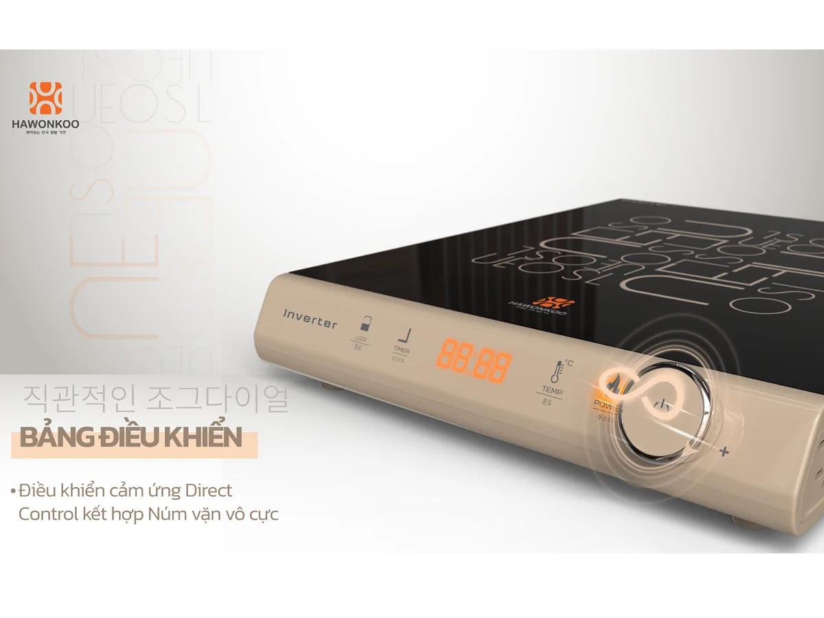 Bếp Điện Từ Đơn Kèm Nồi Lẩu Hawonkoo SEOUL-CEH-108-INVERTER-CF 21