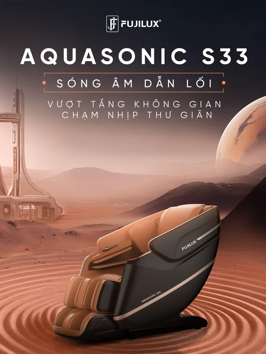 Ghế Massage FujiLux AquaSonic S33 4