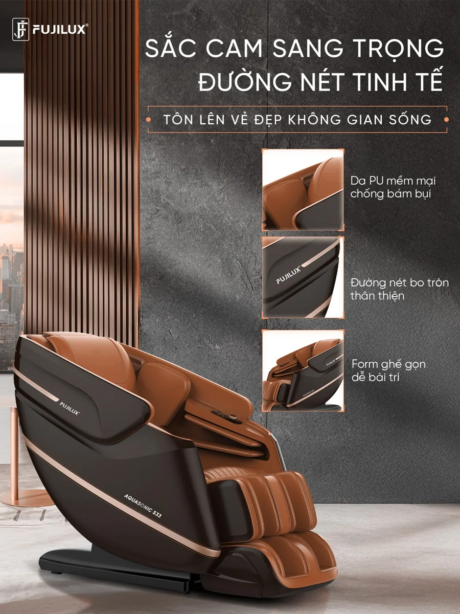 Ghế Massage FujiLux AquaSonic S33 5