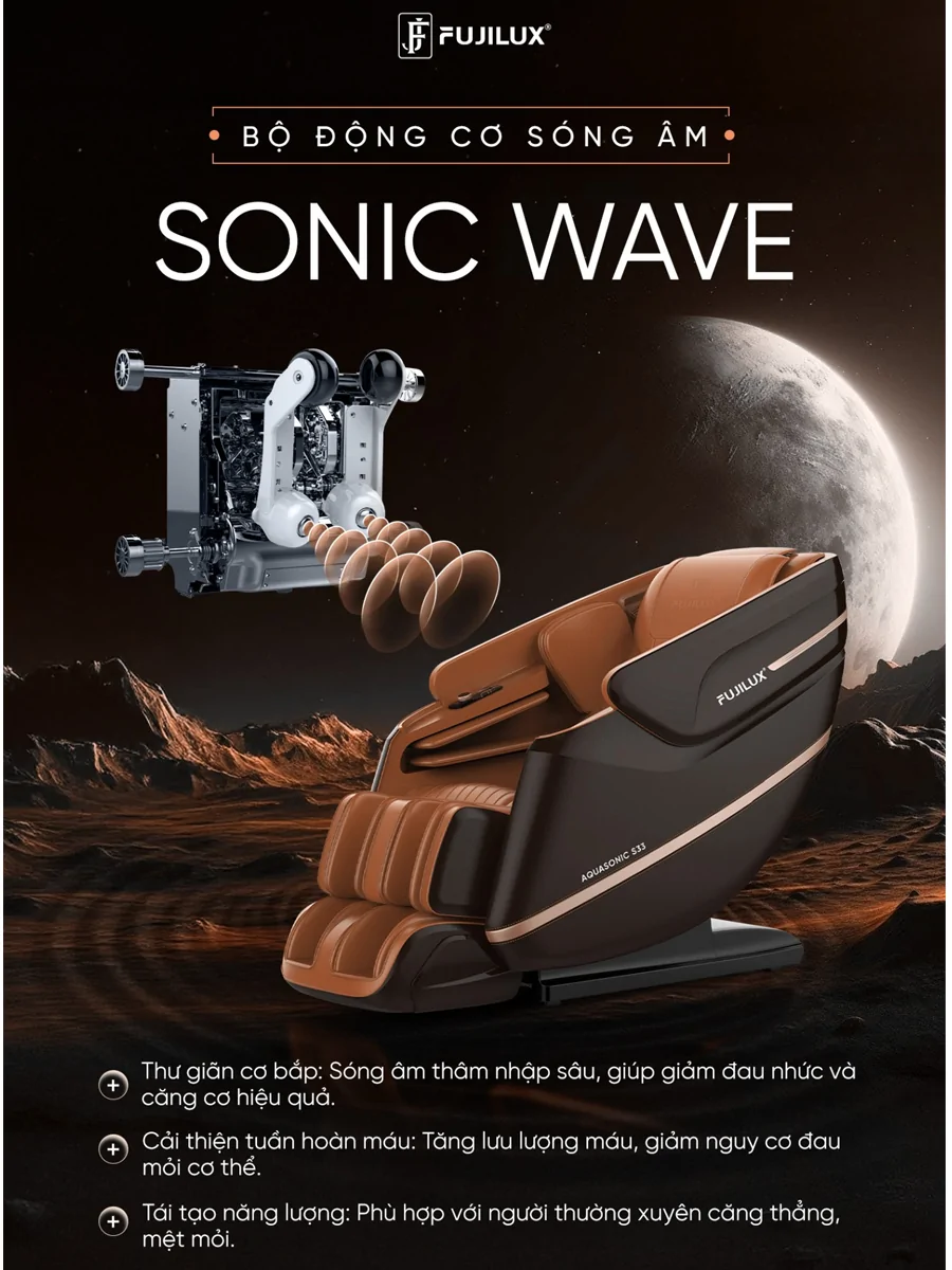 Ghế Massage FujiLux AquaSonic S33 8