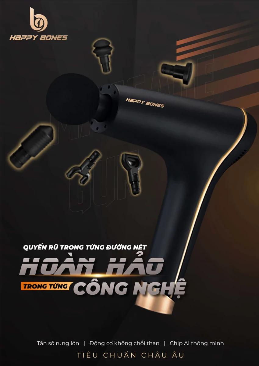 Máy Massage Cầm Tay Happy Bones 1