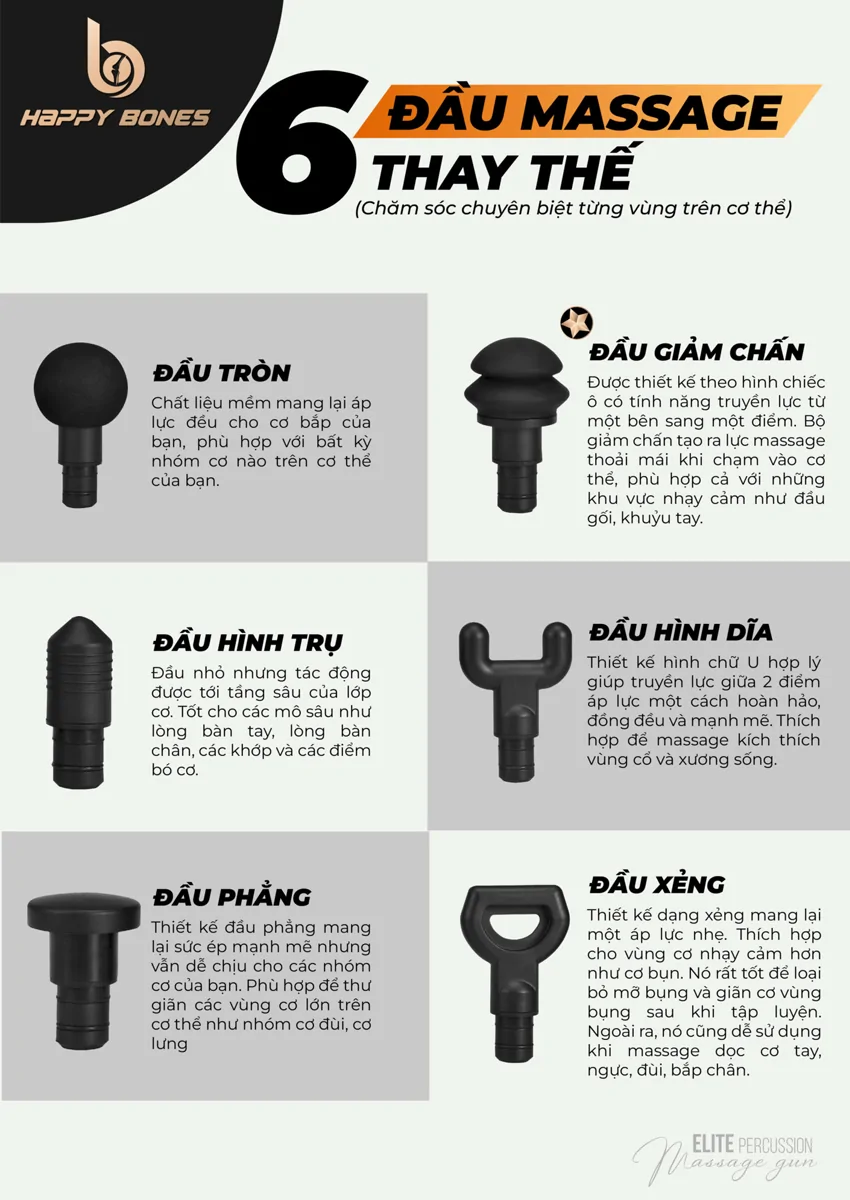 Máy Massage Cầm Tay Happy Bones 11