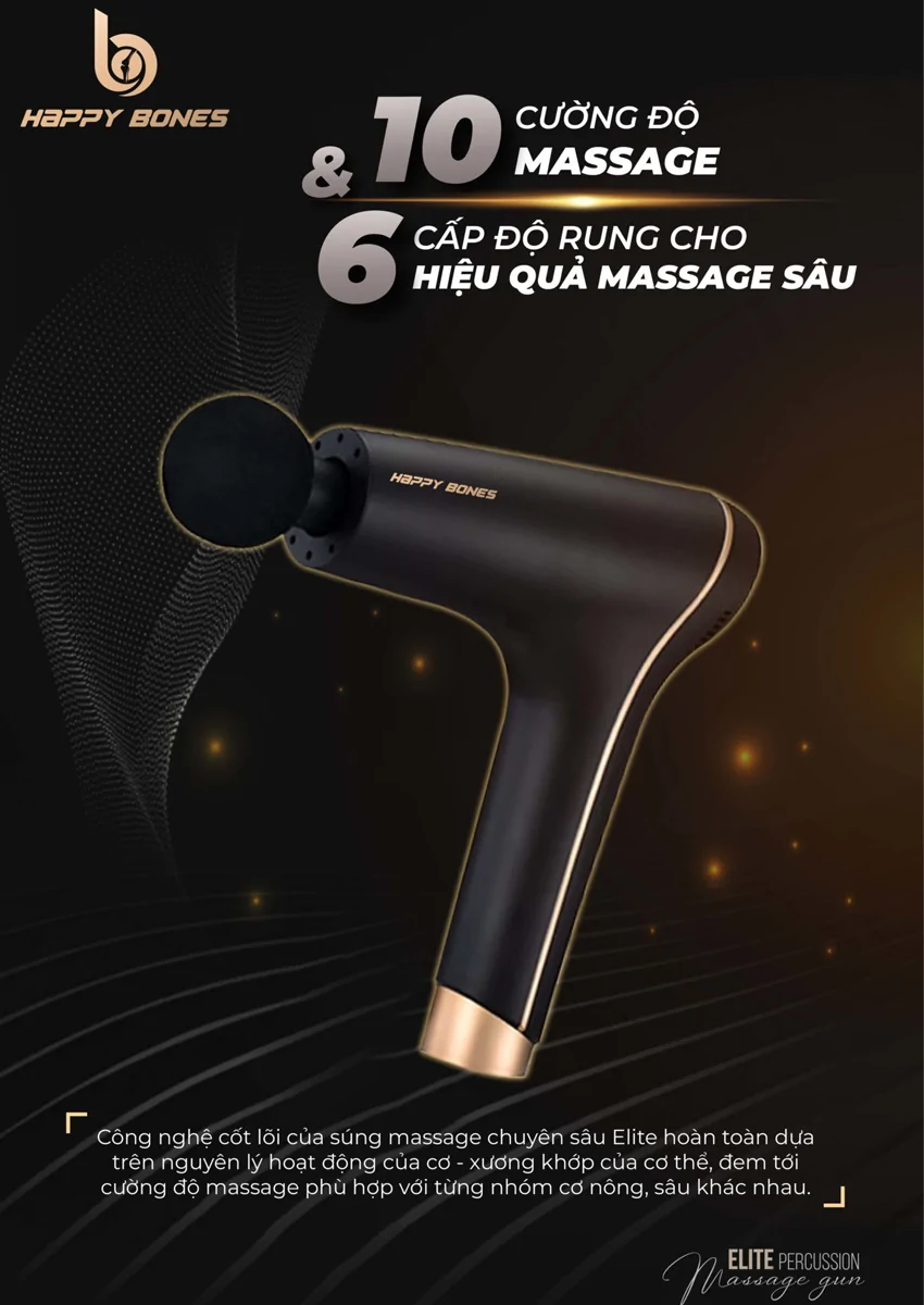 Máy Massage Cầm Tay Happy Bones 2