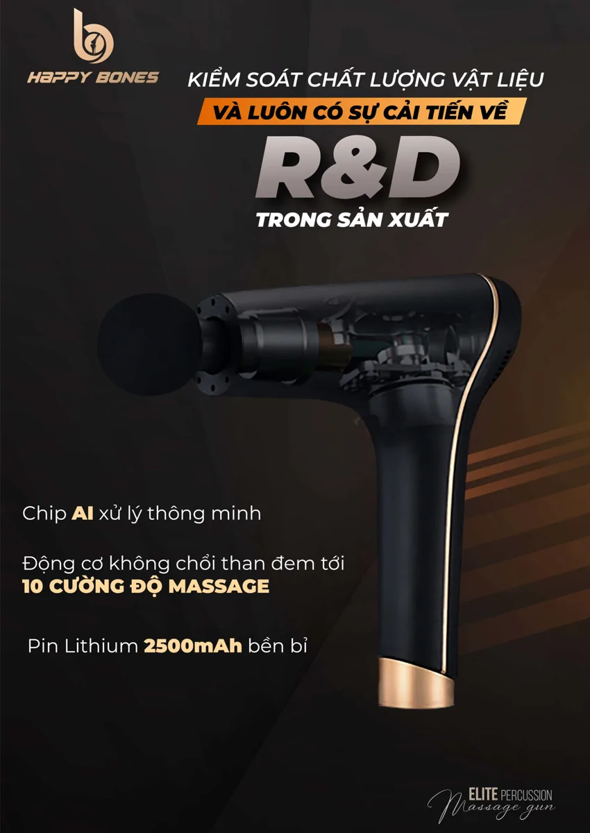 Máy Massage Cầm Tay Happy Bones 4