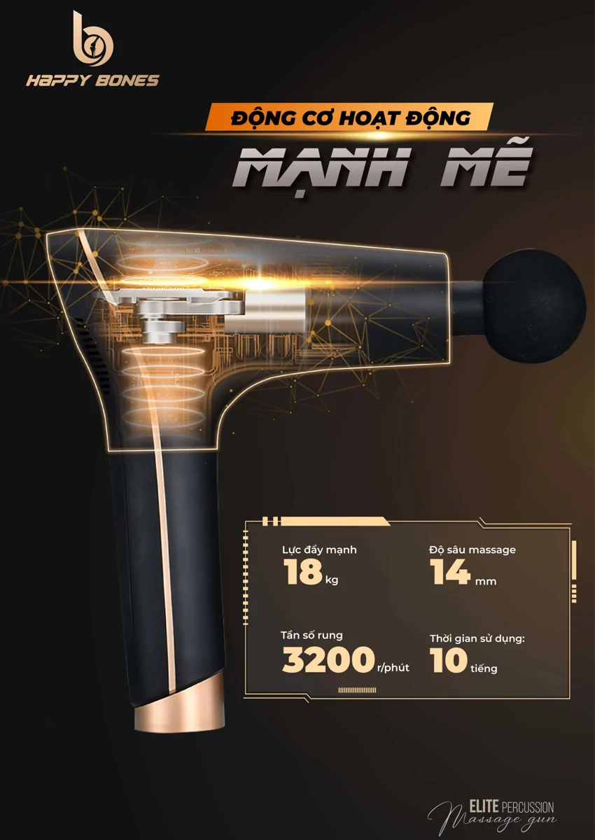 Máy Massage Cầm Tay Happy Bones 5