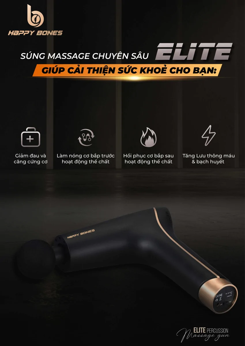 Máy Massage Cầm Tay Happy Bones 8