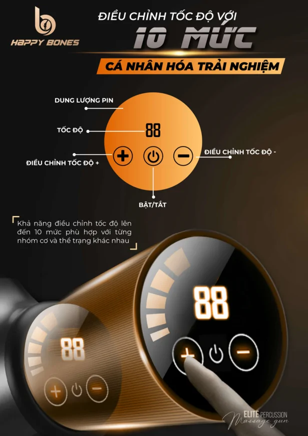 Máy Massage Cầm Tay Happy Bones