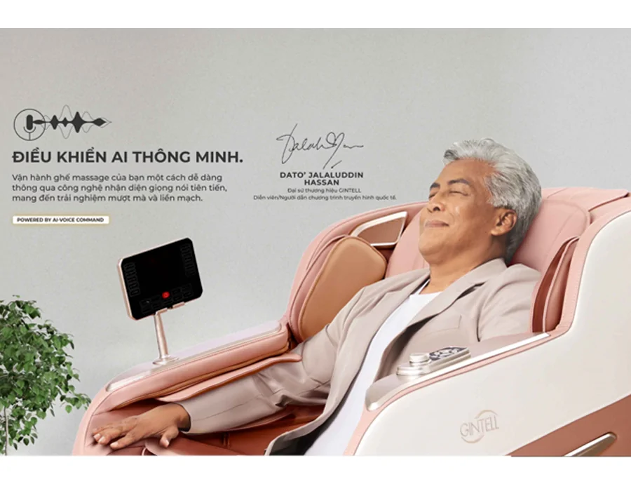 Ghế Massage Gintell B-Bravo GT9850BV 4