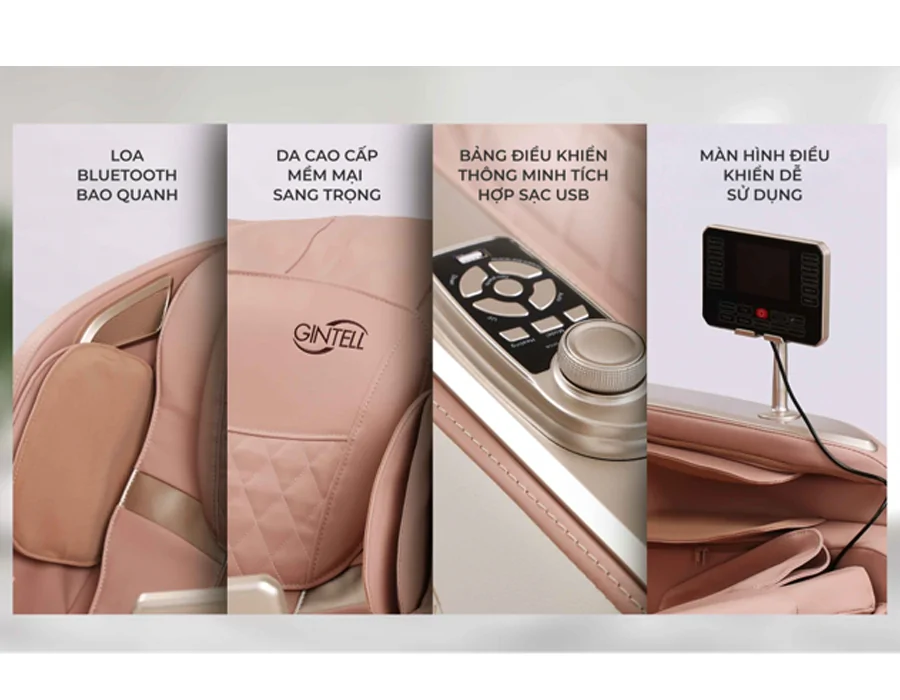 Ghế Massage Gintell B-Bravo GT9850BV 8