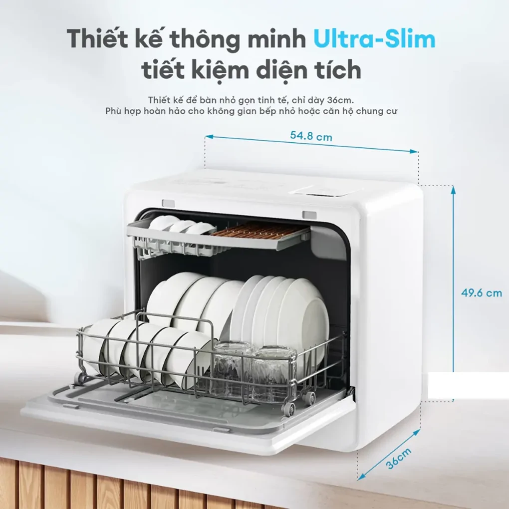 Máy Rửa Chén Bát Để Bàn Thông Minh Kochi C500 1