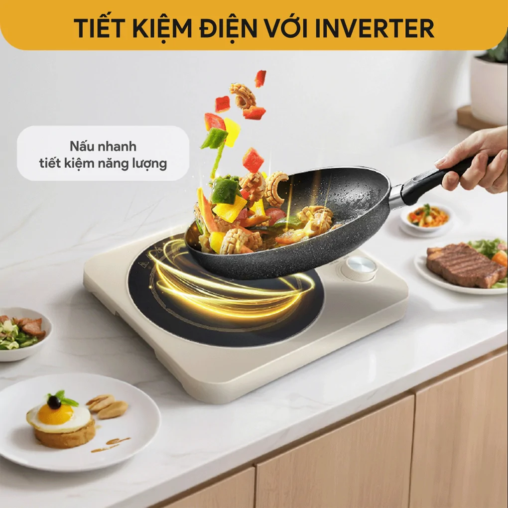 Bếp Từ Đơn BlueStone ICB-6618 2000W 3