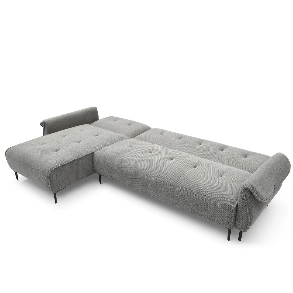 Sofa L (Góc trái) Rachel 1542 Xám đậm 2