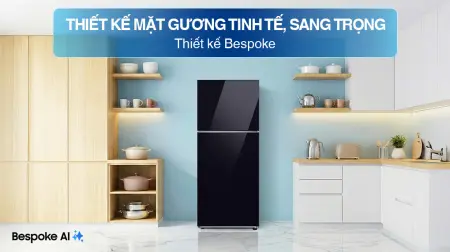 Tủ Lạnh Samsung Inverter 385 Lít Bespoke RT38CB668422SV
