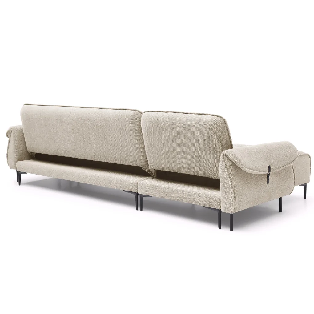Sofa Góc L Rachel 1542 Nâu 3