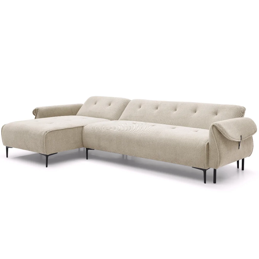 Sofa Góc L Rachel 1542 Nâu 0