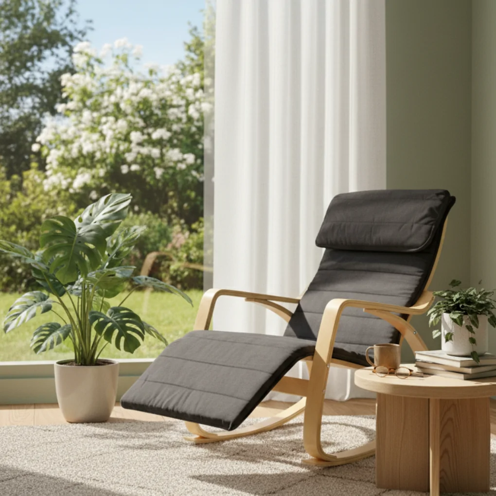 Ghế thư giãn Coral ECOC005B Đen