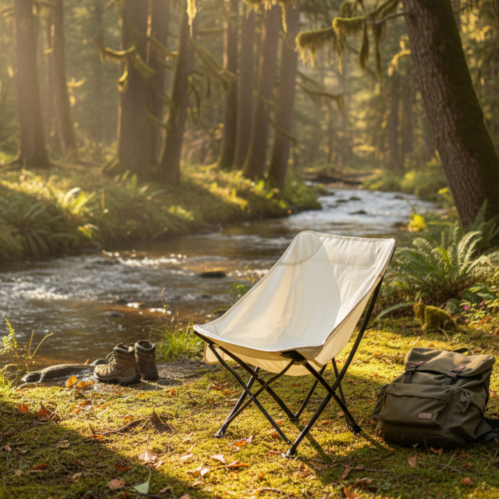 Ghế Xếp Du Lịch Jelly ECOC030MNC Kem 0