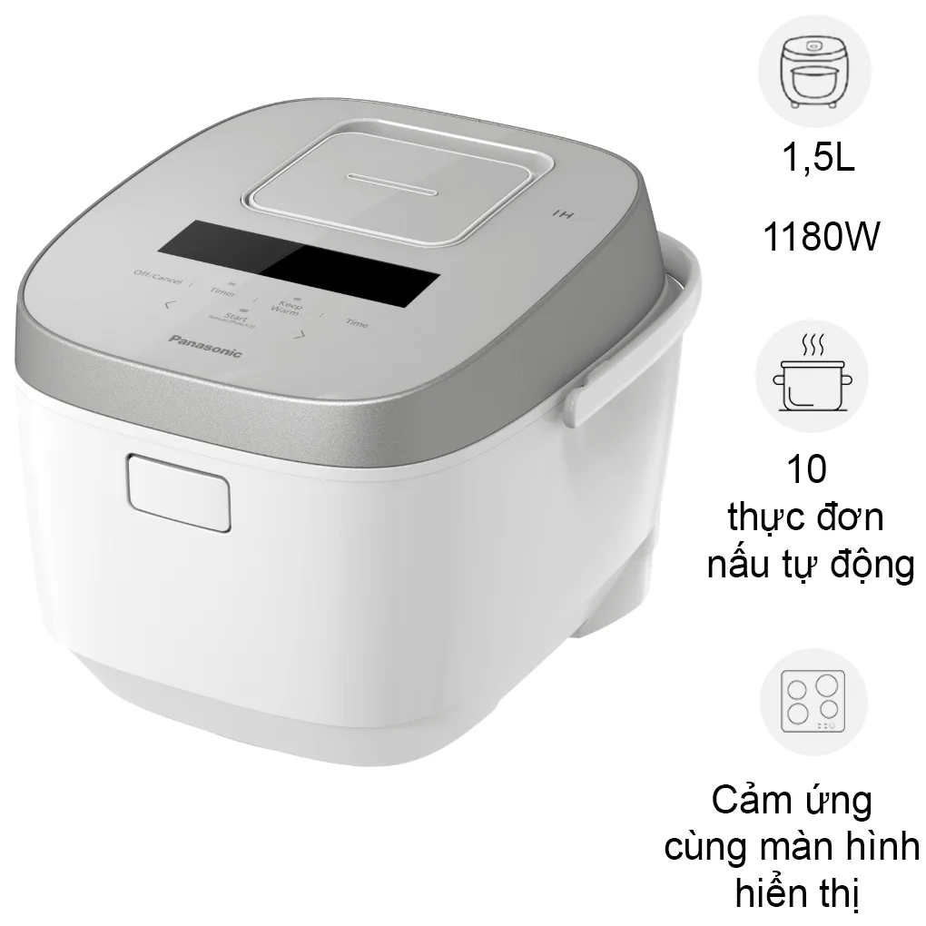 Nồi Cơm Cao Tần Panasonic SR-HFL153WRA 1.5 Lít