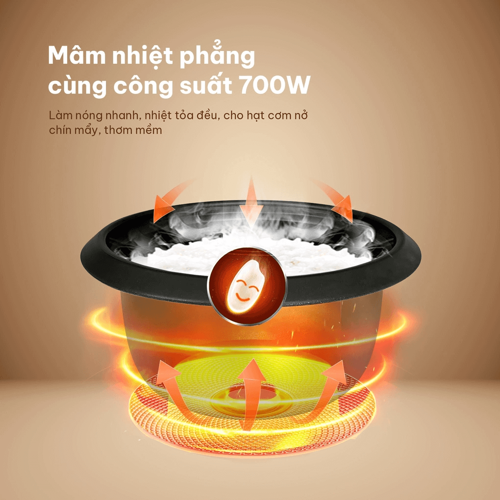 Nồi Cơm Điện Comet CM8035 1.8 Lít 2