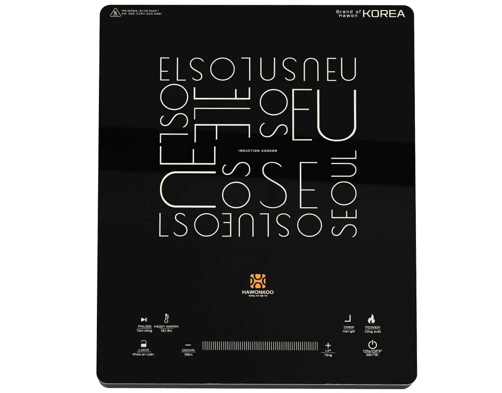 Bếp Điện Từ Đơn Kèm Nồi Lẩu SEOUL-CEH-109-I