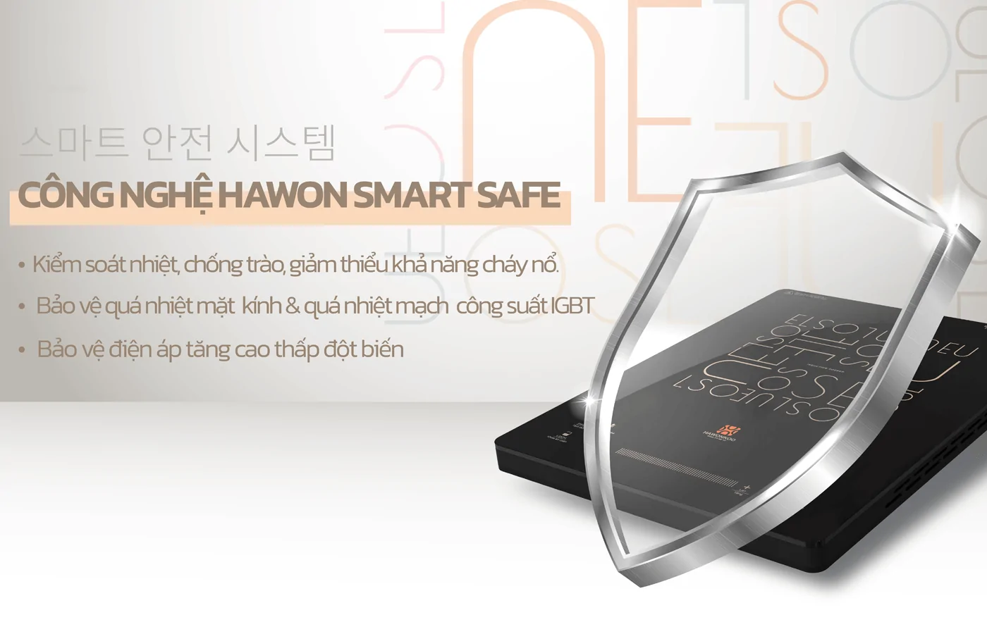 Bếp Điện Từ Đơn Kèm Nồi Lẩu Hawonkoo SEOUL-CEH-109-I 10