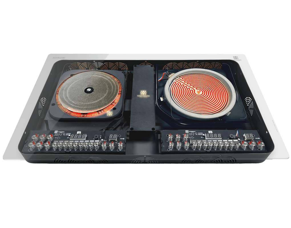 Bếp Đôi Hỗn Hợp Hawonkoo Inverter CEH-263 4800W - Xuất Xứ Thái Lan 12