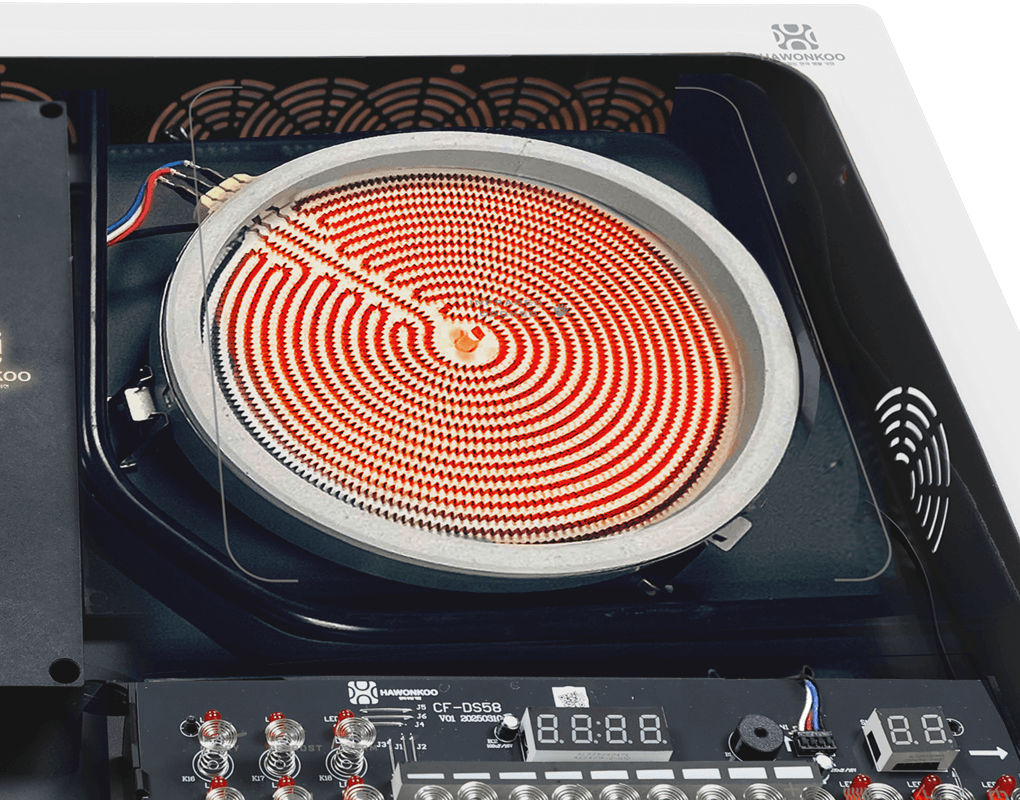 Bếp Đôi Hỗn Hợp Hawonkoo Inverter CEH-263 4800W - Xuất Xứ Thái Lan 14