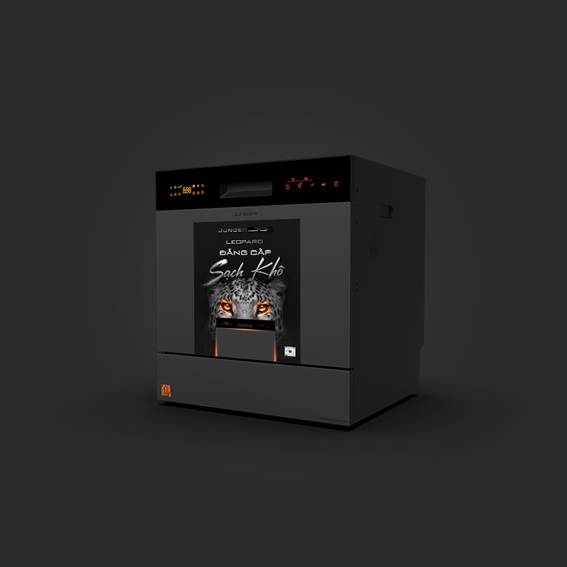 Máy Rửa Bát Junger Leopard DWJ-136-VG - Xuất Xứ Thái Lan 1