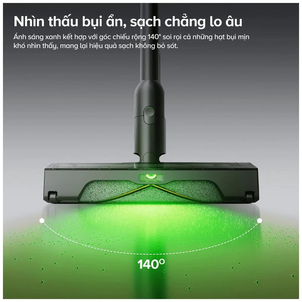 Máy Hút Bụi Cầm Tay Roborock H60 Ultra Đen 11