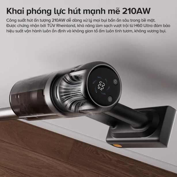 Roborock H60 Ultra Đen