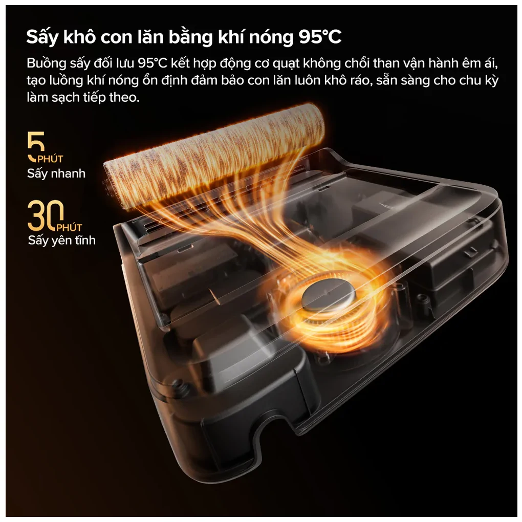 Máy Hút Bụi Cầm Tay Roborock F25 Ultra Đen 14