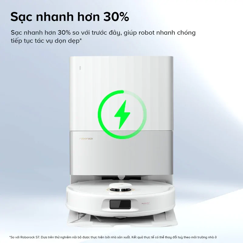 Robot Hút Bụi Lau Nhà Roborock Qrevo C Pro - Trắng 11