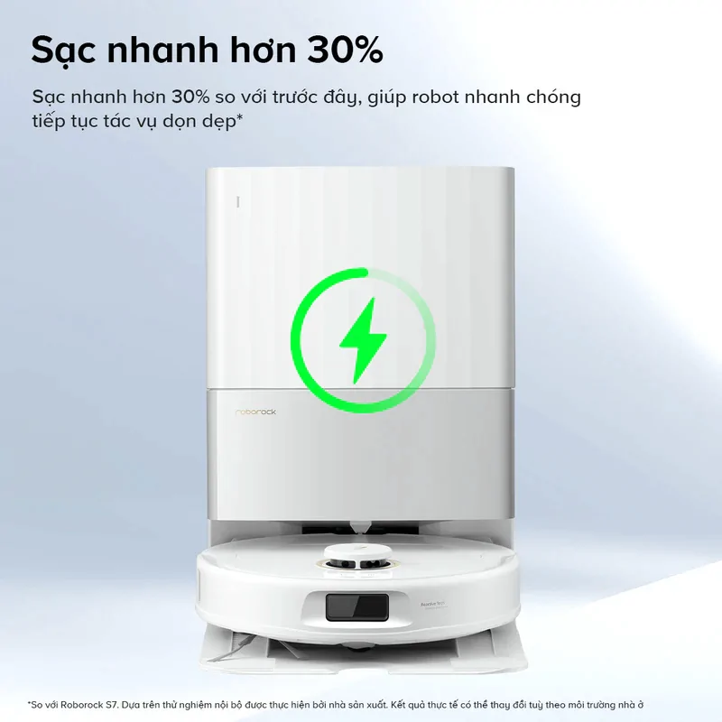 Robot Hút Bụi Lau Nhà Roborock Qrevo C Pro - Đen 11