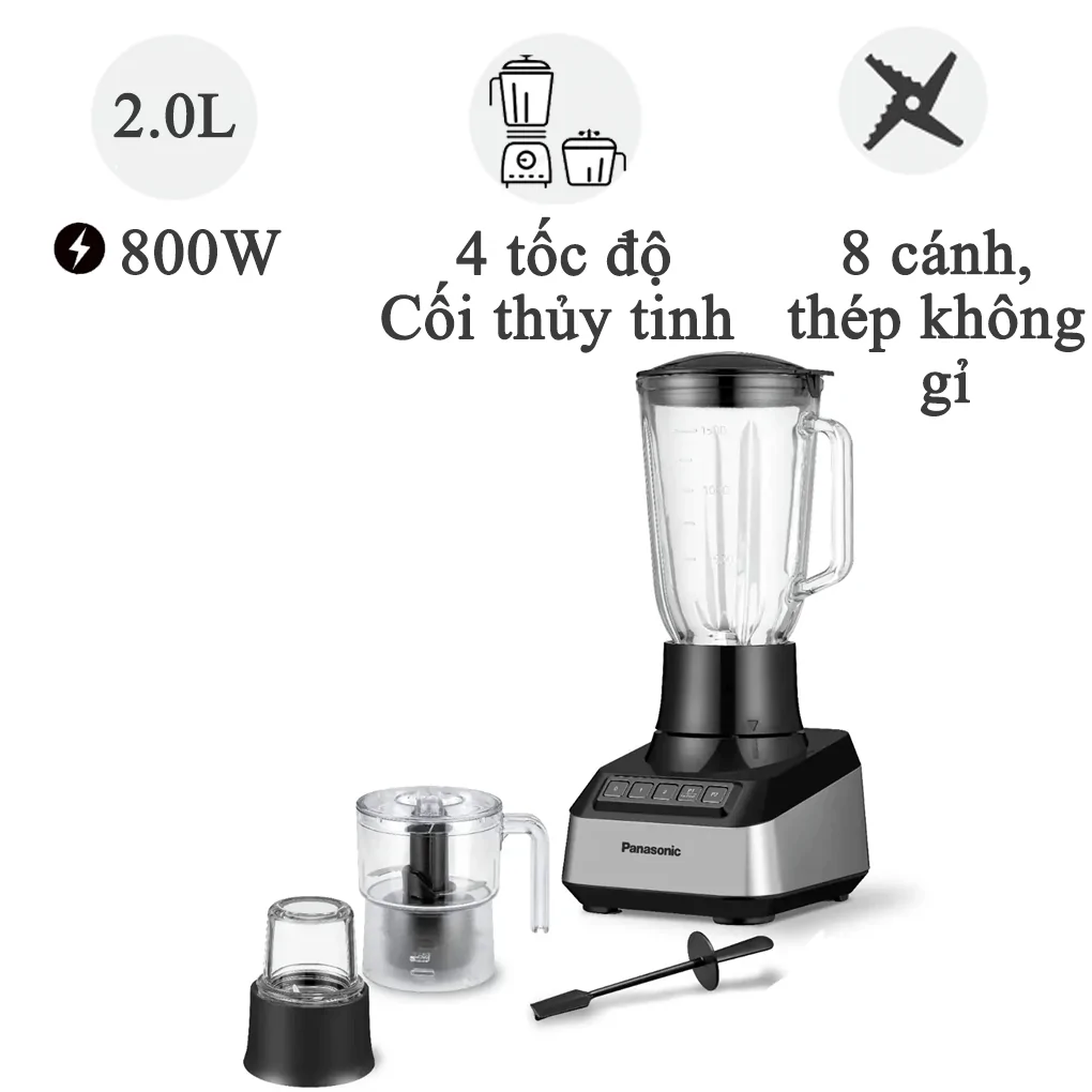 Máy Xay Sinh Tố Panasonic MX-MG54C2KRA