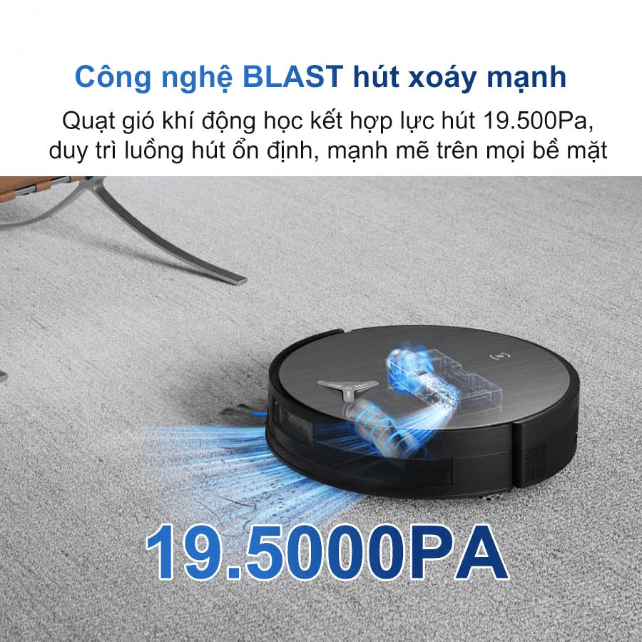 Robot Hút Bụi Lau Nhà Ecovacs Deebot X11 Pro Omni 16