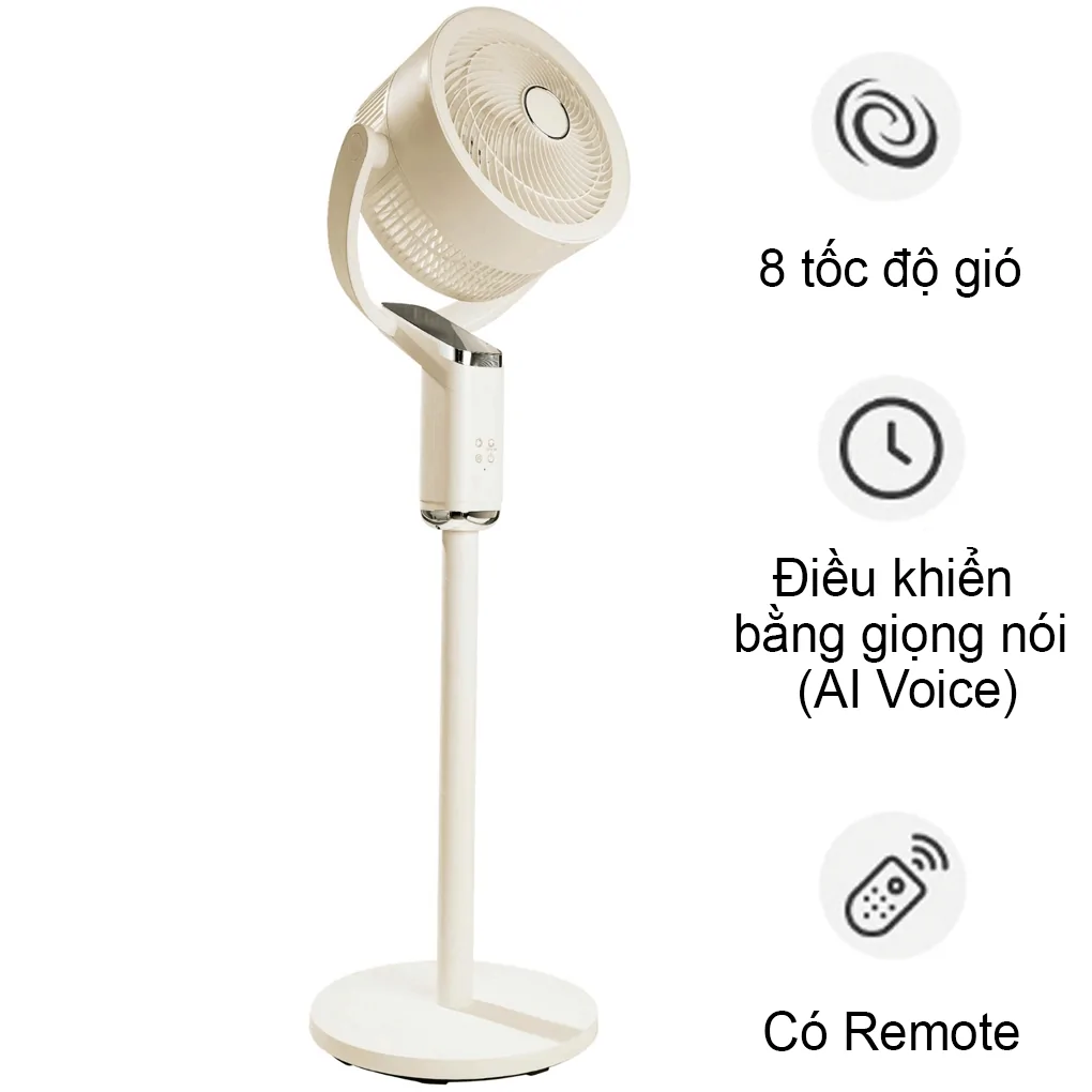 Quạt Điều Khiển Giọng Nói Paveden PCF-18RHB