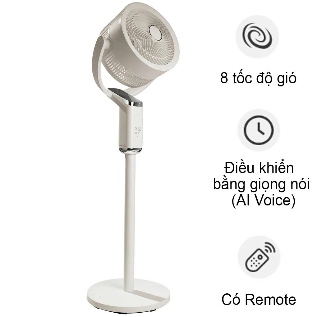 Quạt Điều Khiển Giọng Nói Paveden PCF-18RHW